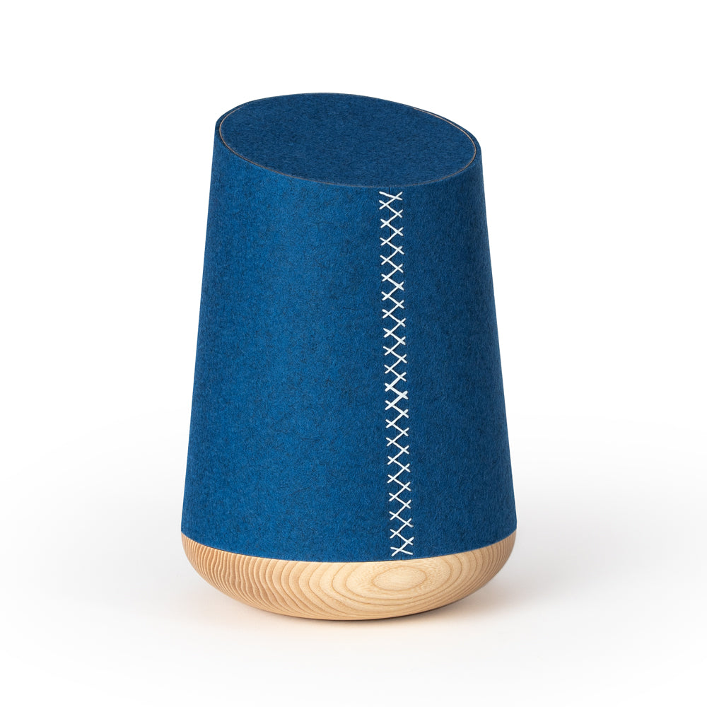 Holz-Filzurne "Royalblau"