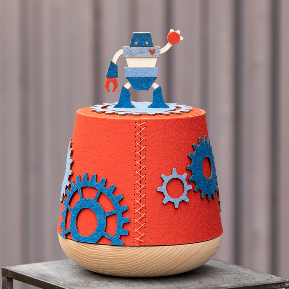 Kinderurne "Roboter"