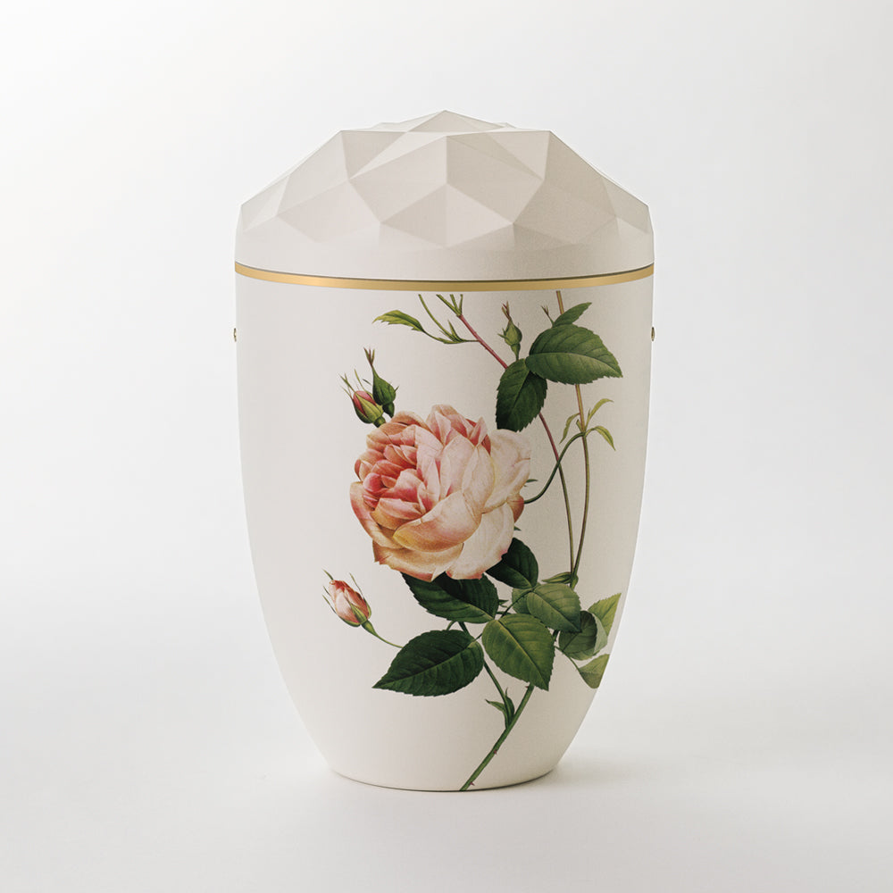 Reliefurne mit Dekor "Rose"