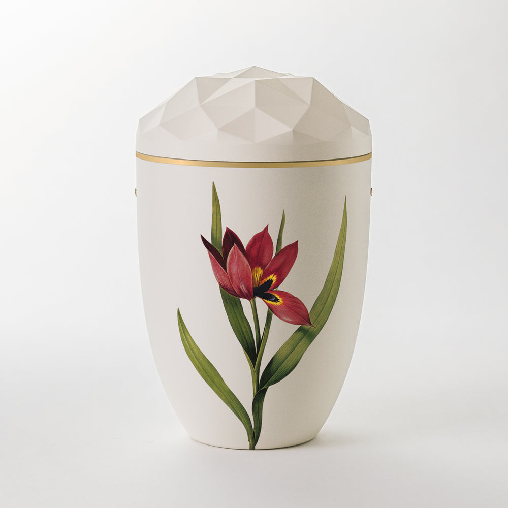 Reliefurne mit Dekor "Tulpe"