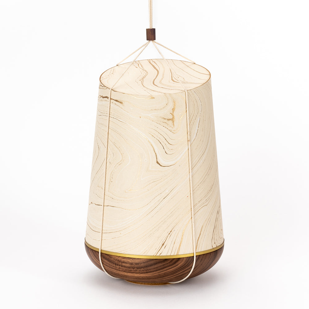 Marmoré-Holzurne "Champagner-Gold"