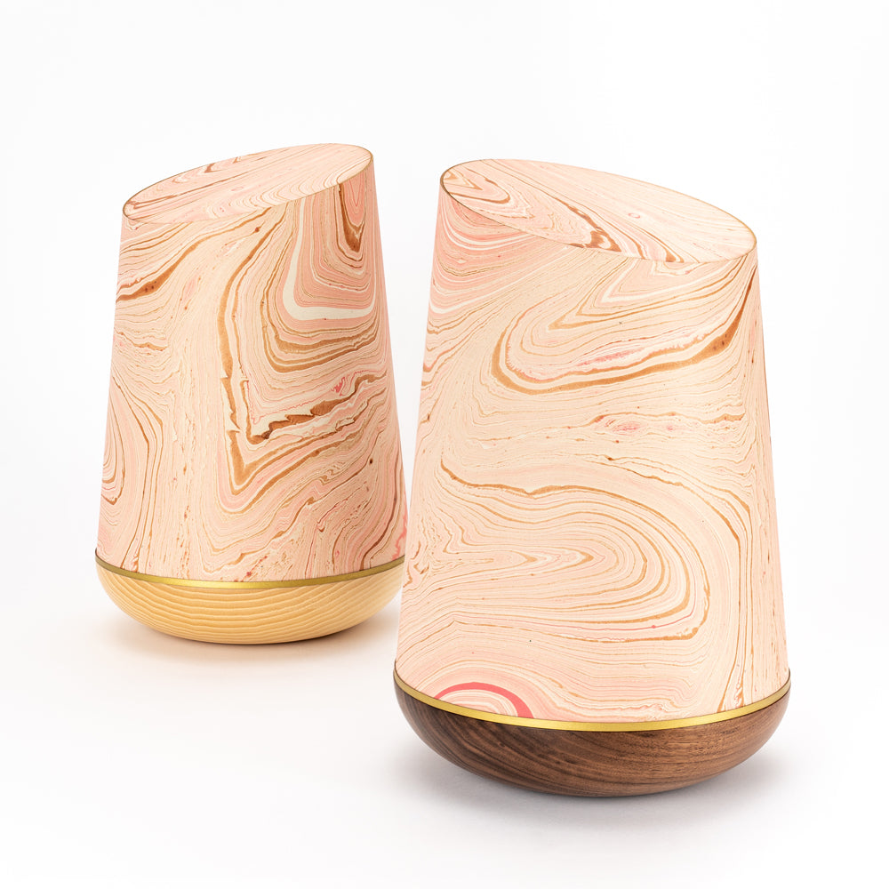 Marmoré-Holzurne "Rosé-Gold"