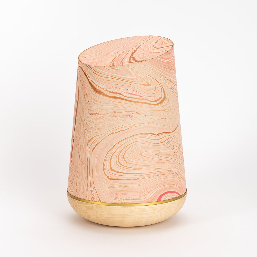 Marmoré-Holzurne "Rosé-Gold"