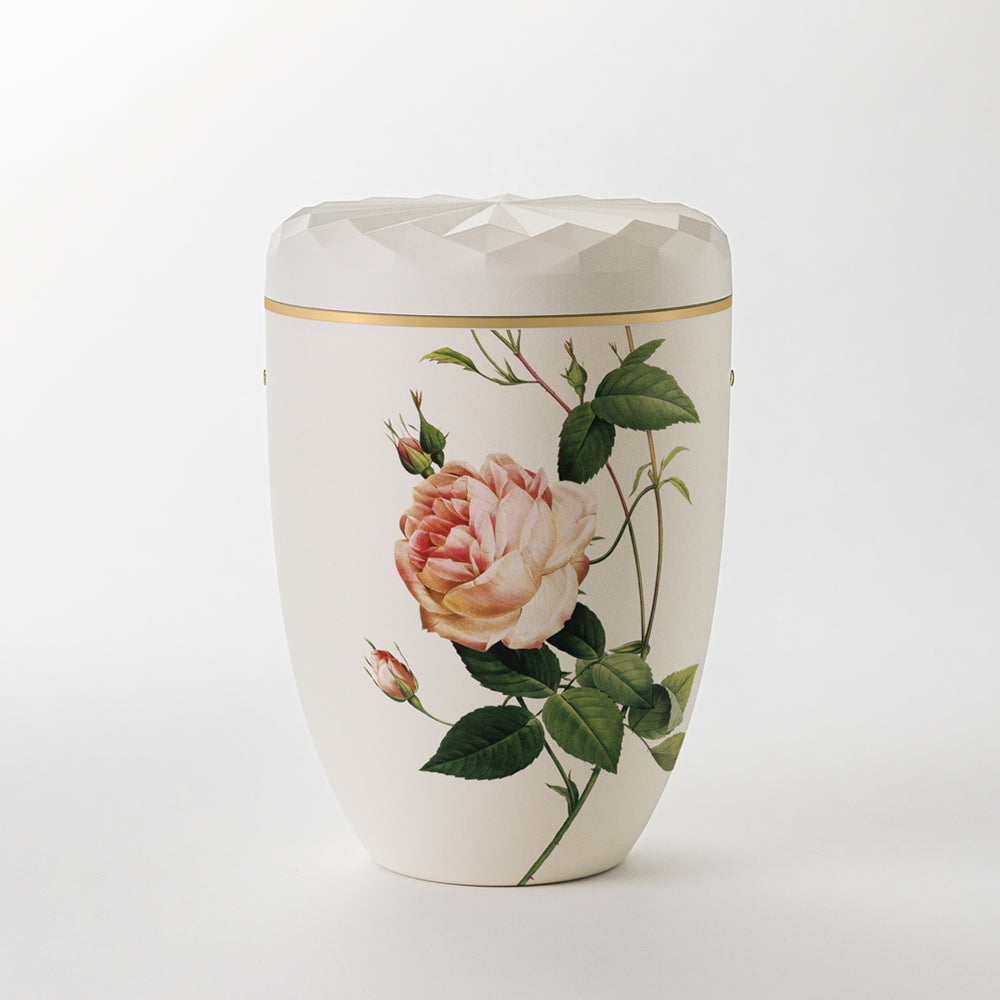 Reliefurne mit Dekor "Rose"