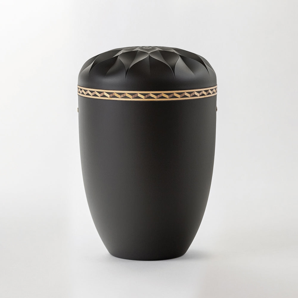 Relief urn with decor "Marquetry 3"