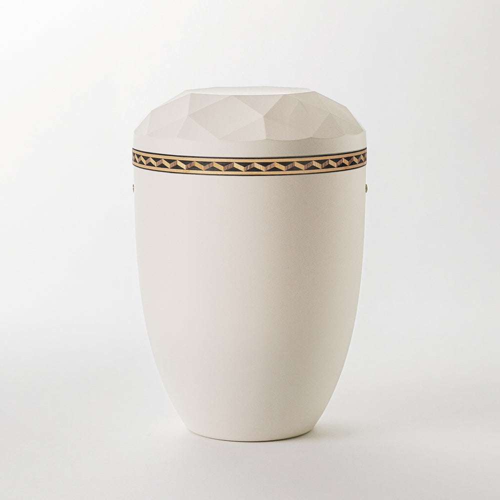 Relief urn with decor "Marquetry 3"