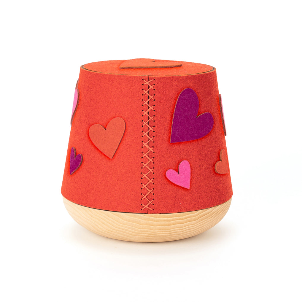 Child Urn "Hearts"