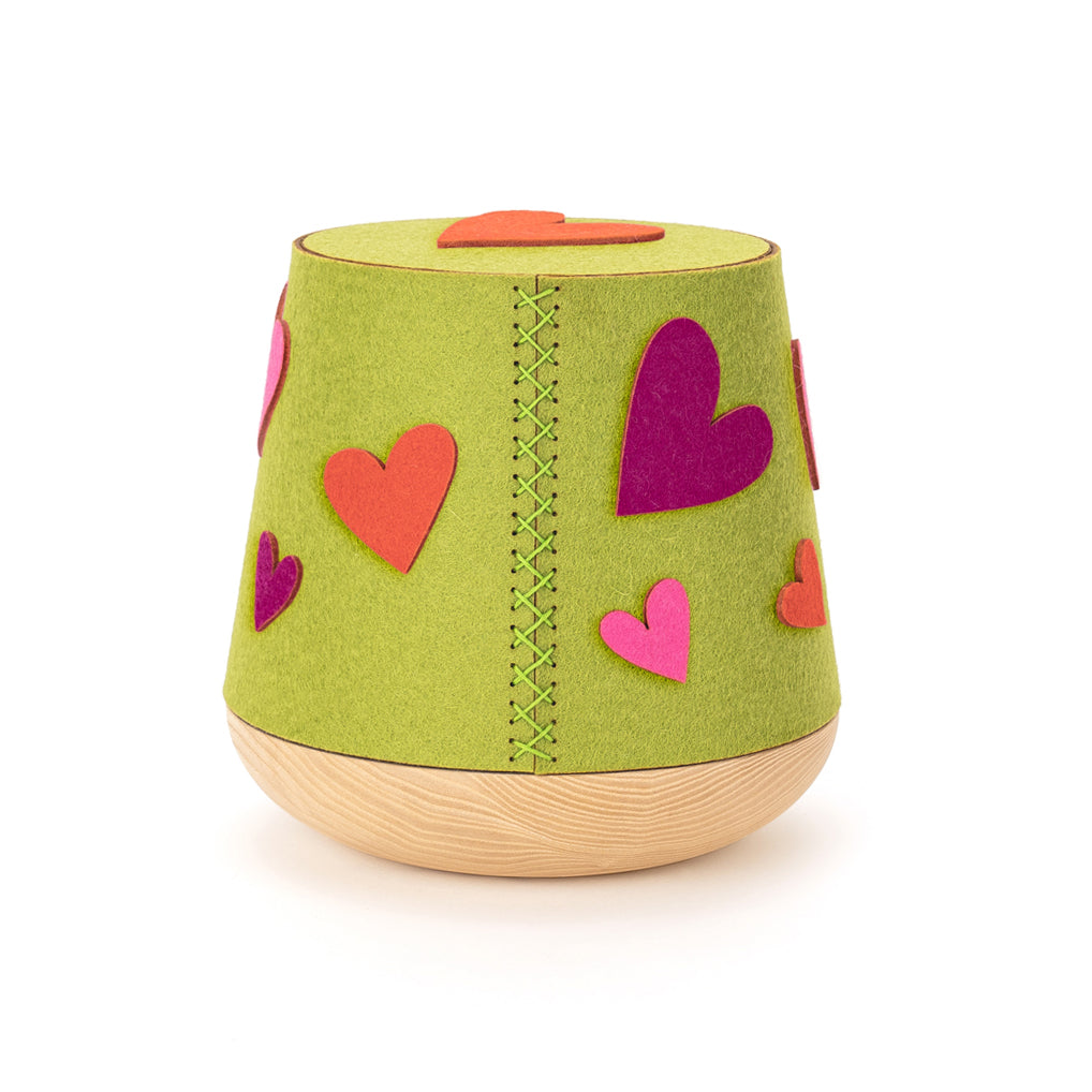 Child Urn "Hearts"